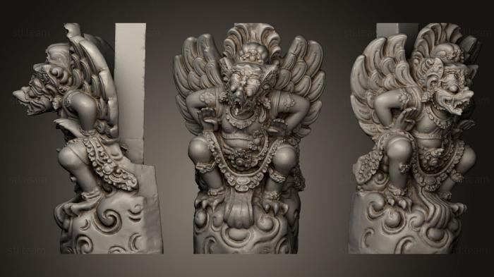 3D model Bali statue 016 (STL)